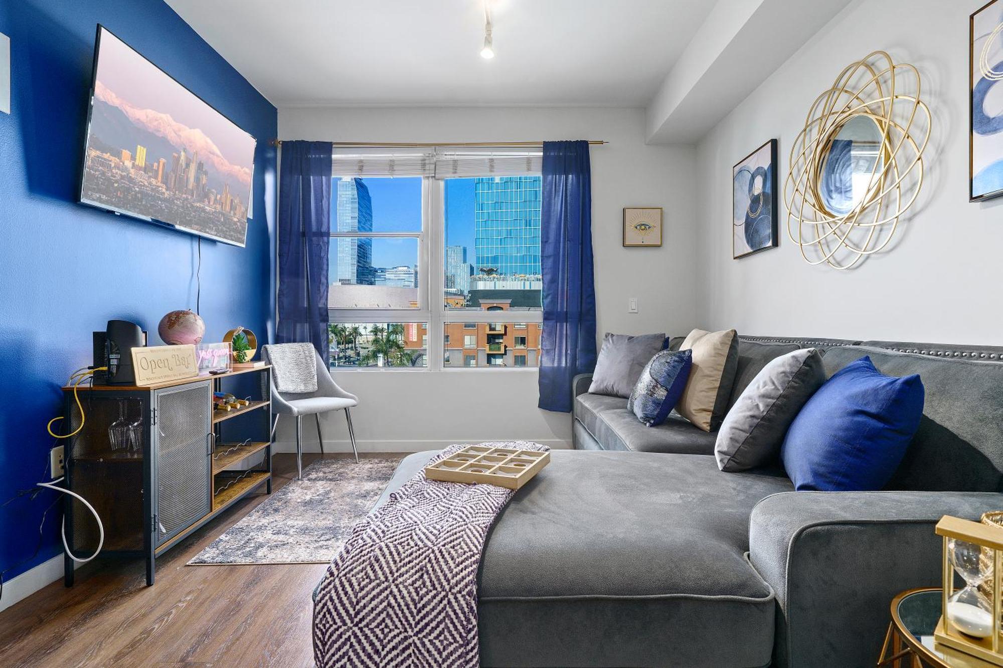 로스앤젤레스 Dtla Escape Skyline Views With Luxury Amenities 아파트 외부 사진